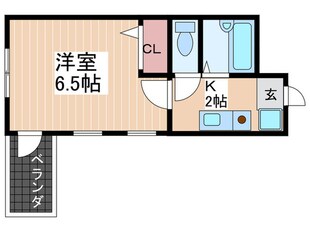 ローゼ比治山の物件間取画像